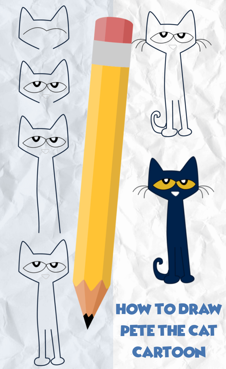 How To Draw Pete the Cat