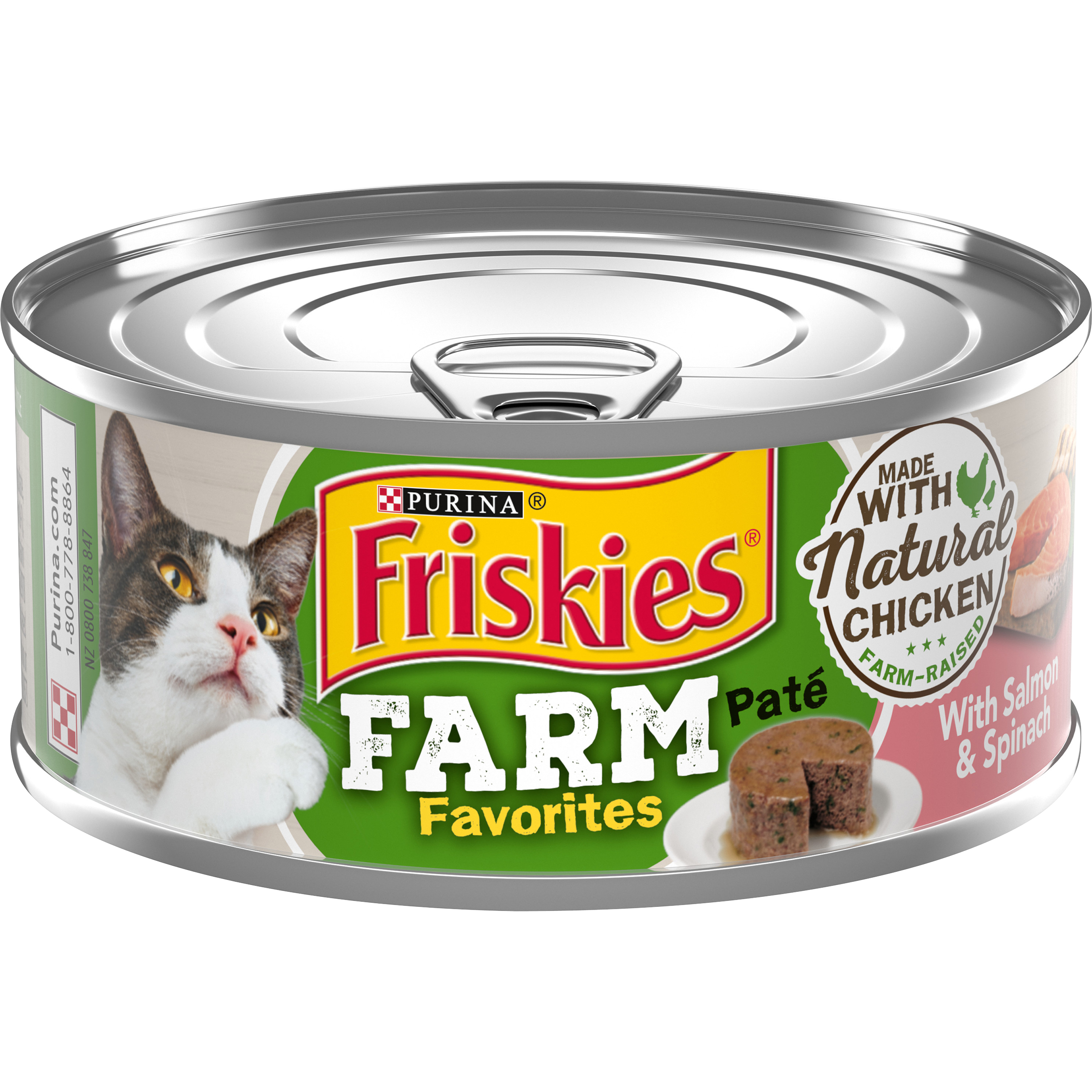 (24 Pack) Friskies Pate Wet Cat Food, Farm Favorites With ...