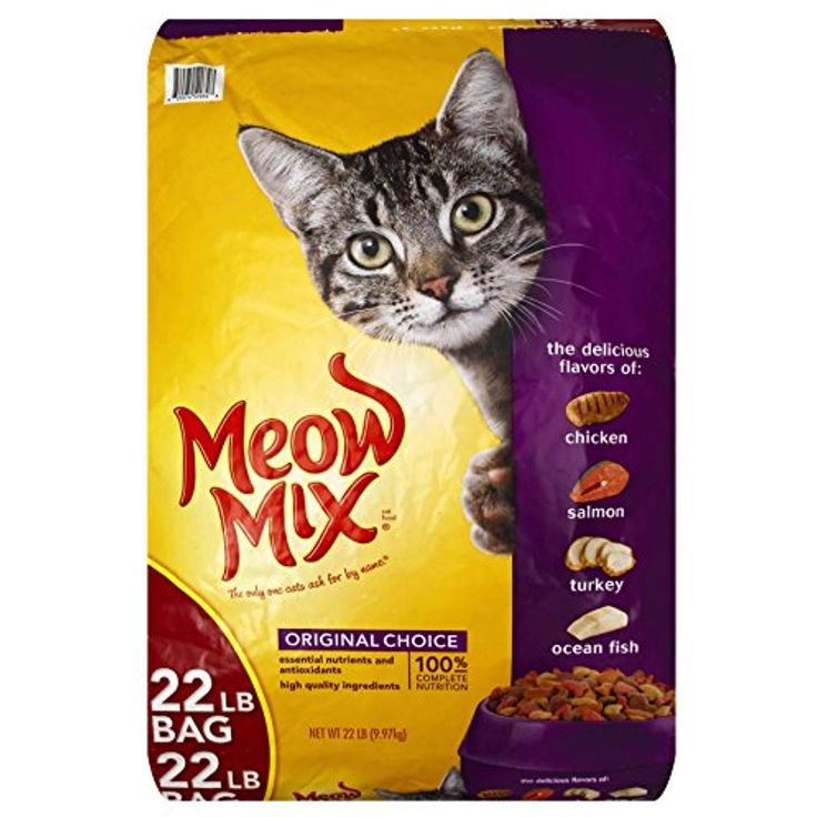 Meow Mix Original Choice Dry Cat Food, 22 lb *** See this ...