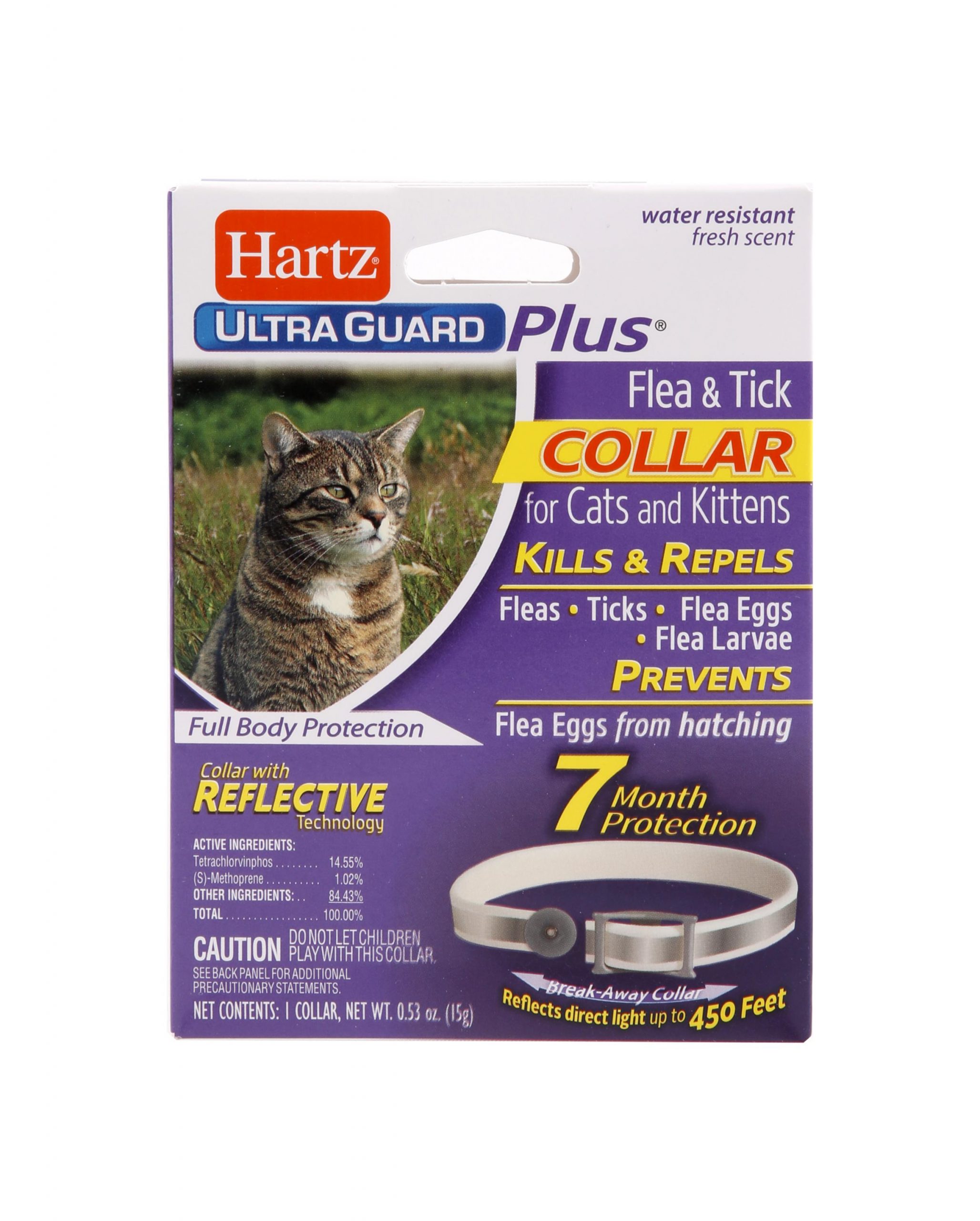 Hartz UltraGuard Plus Reflective Flea &  Tick Collar for ...