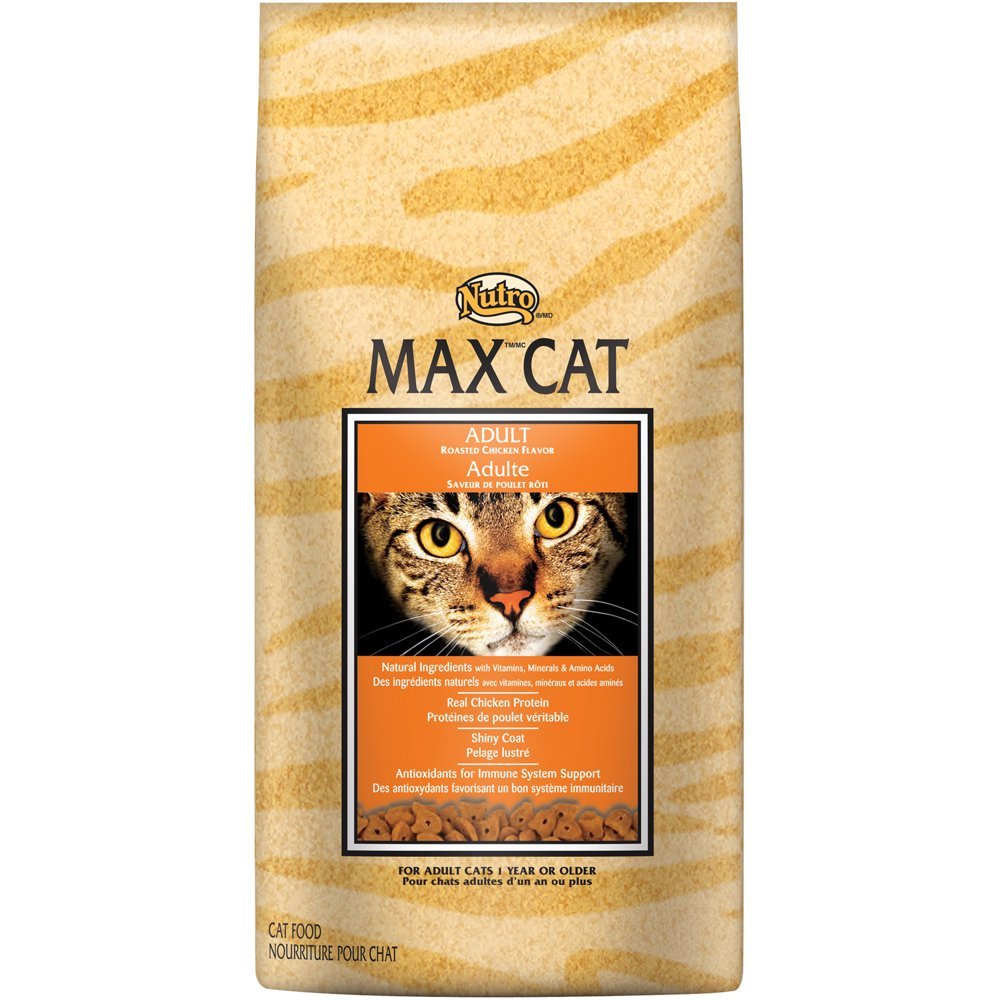 Nutro Max Adult Roasted Chicken Flavor Dry Cat Food, 6 lb ...