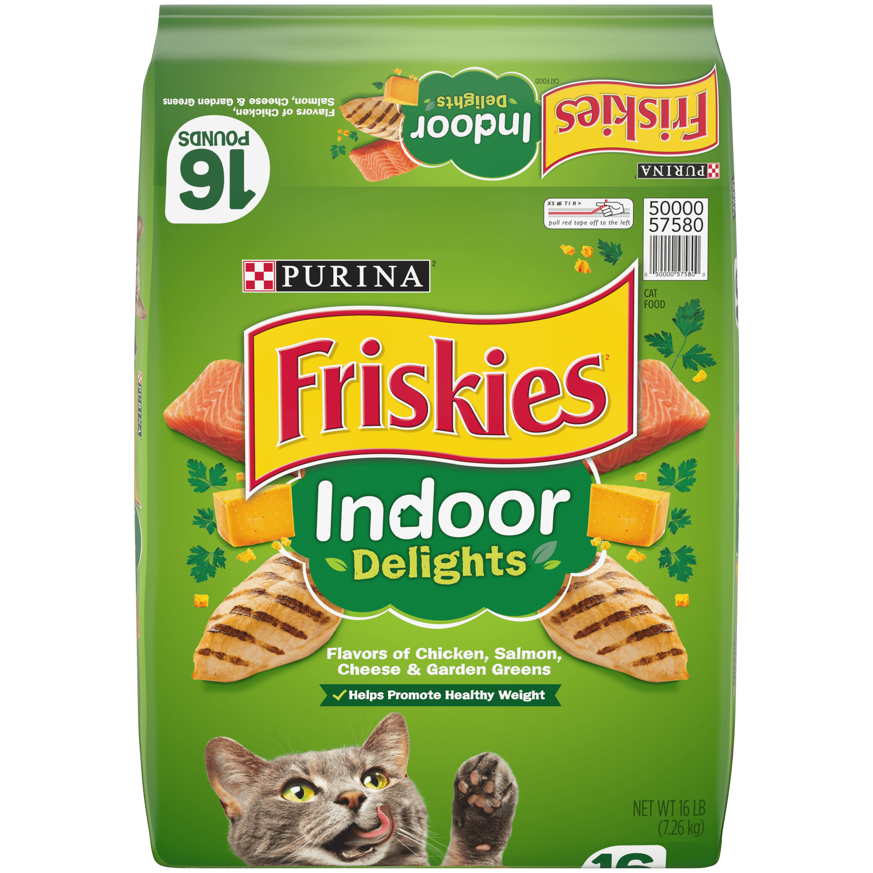 Friskies Indoor Dry Cat Food, Indoor Delights, 16 lb. Bag ...