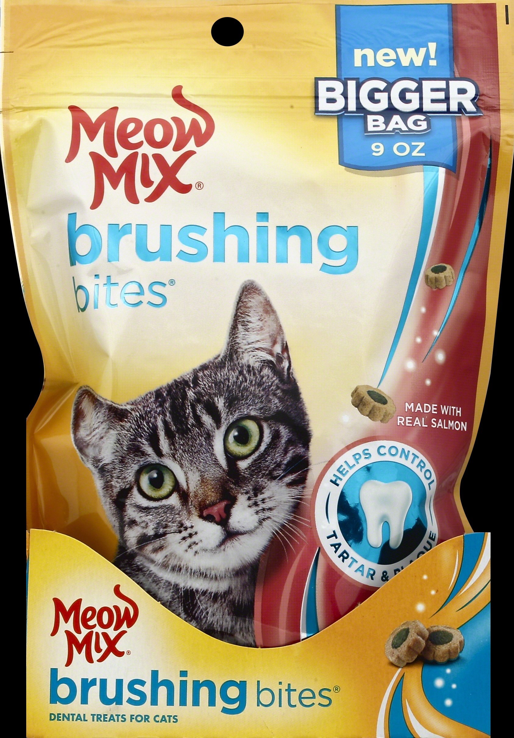 Meow Mix Brushing Bites 9 oz Variety Pack: Includes (2 ...