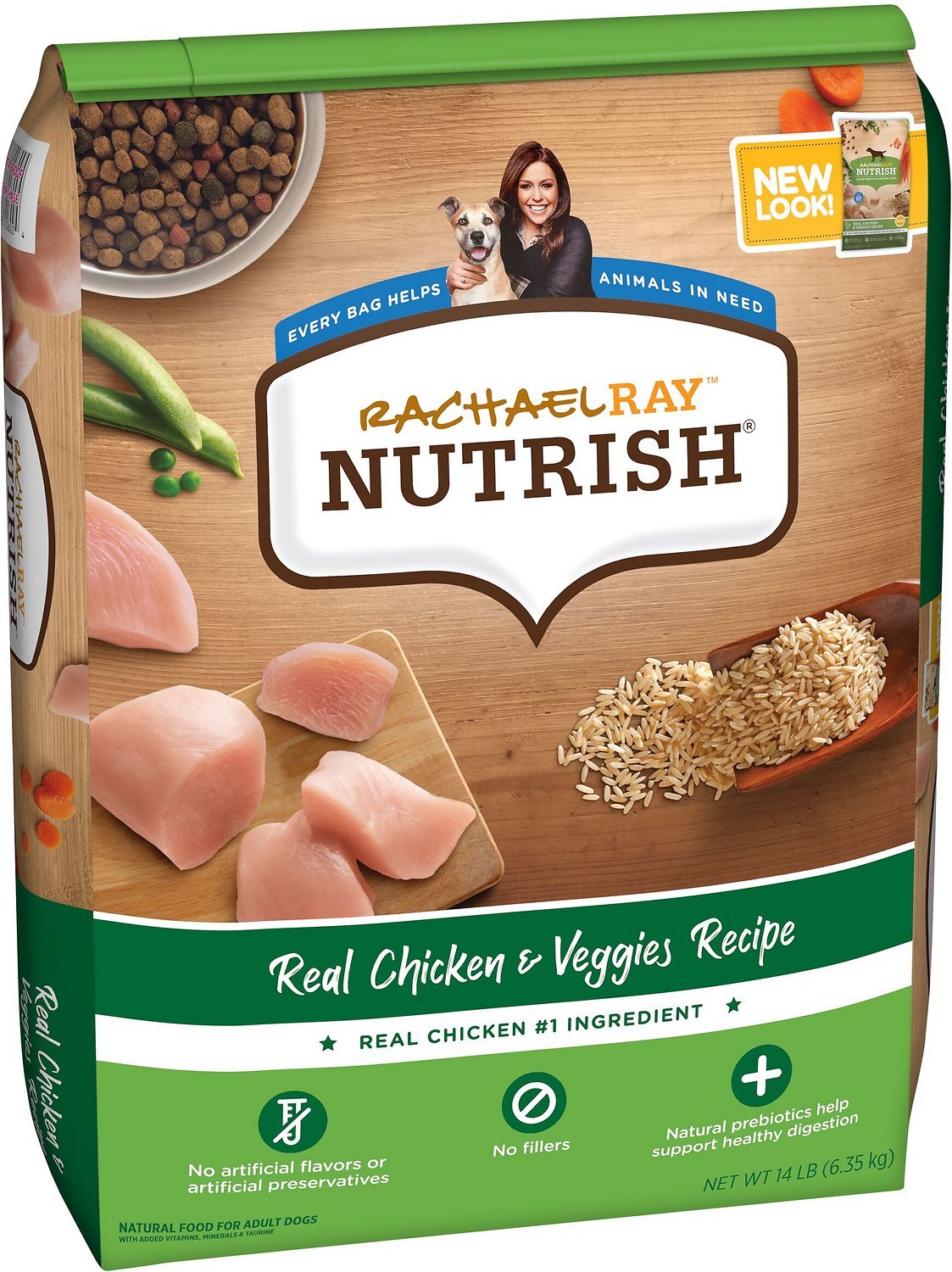 Rachael Ray Nutrish Natural Chicken &  Veggies Recipe Dry ...
