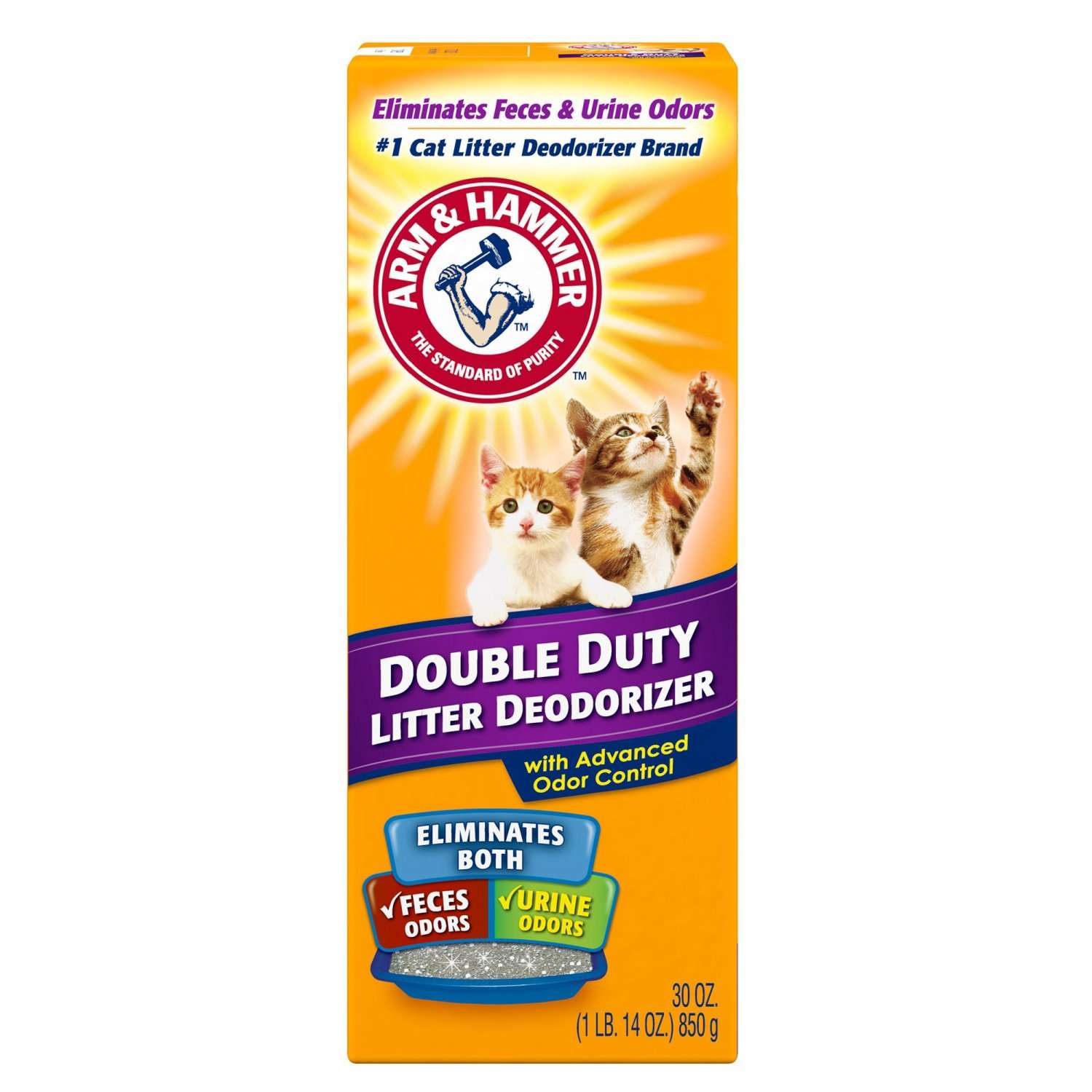 Arm and Hammer Double Duty Cat Litter Deodorizer ...