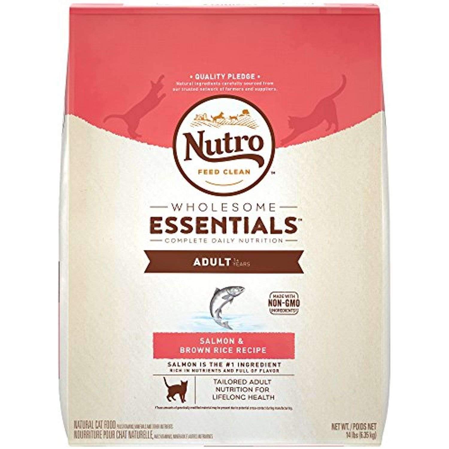 NUTRO WHOLESOME ESSENTIALS Adult Salmon #Cats