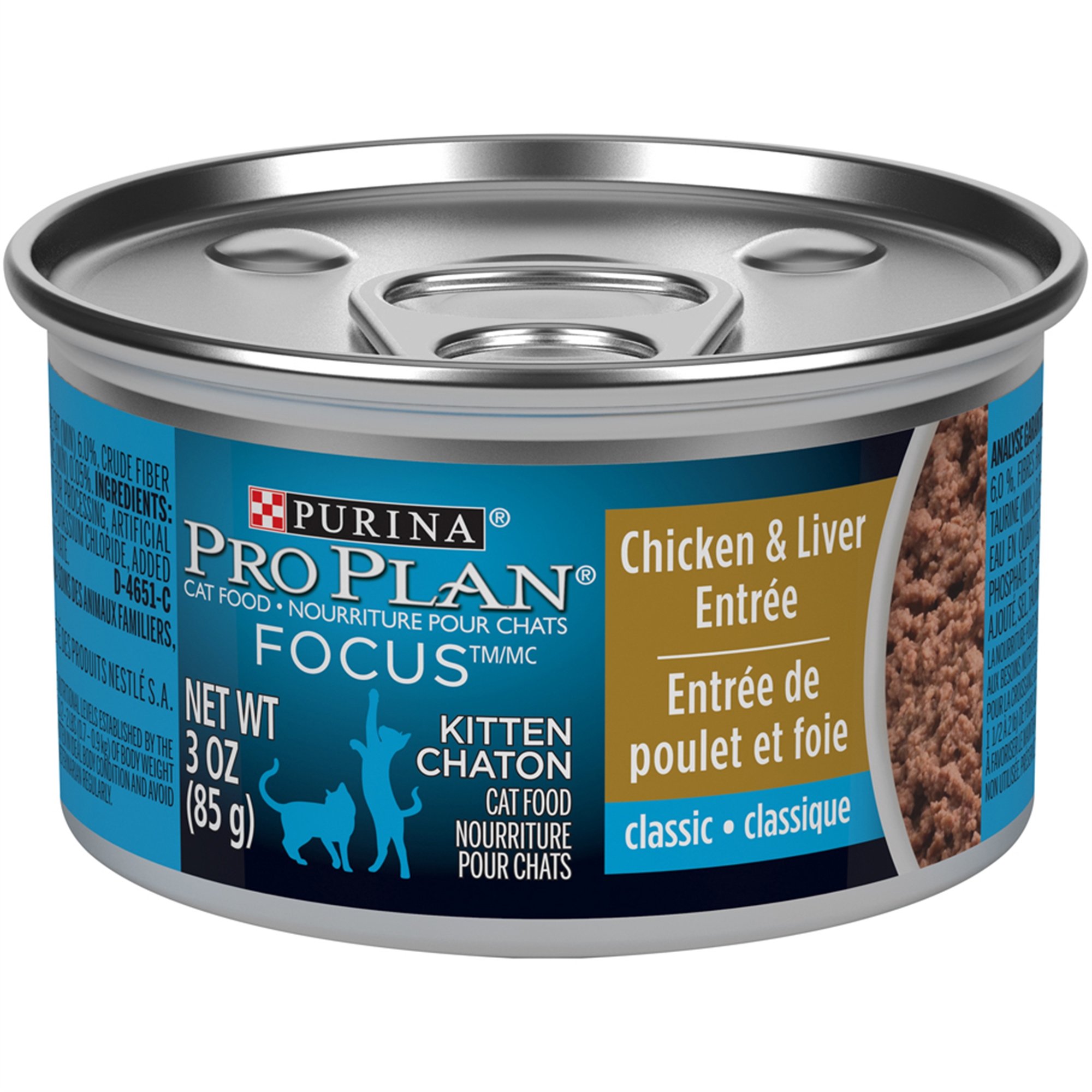 Purina® Pro Plan® Focus Chicken &  Liver Entrée Classic ...