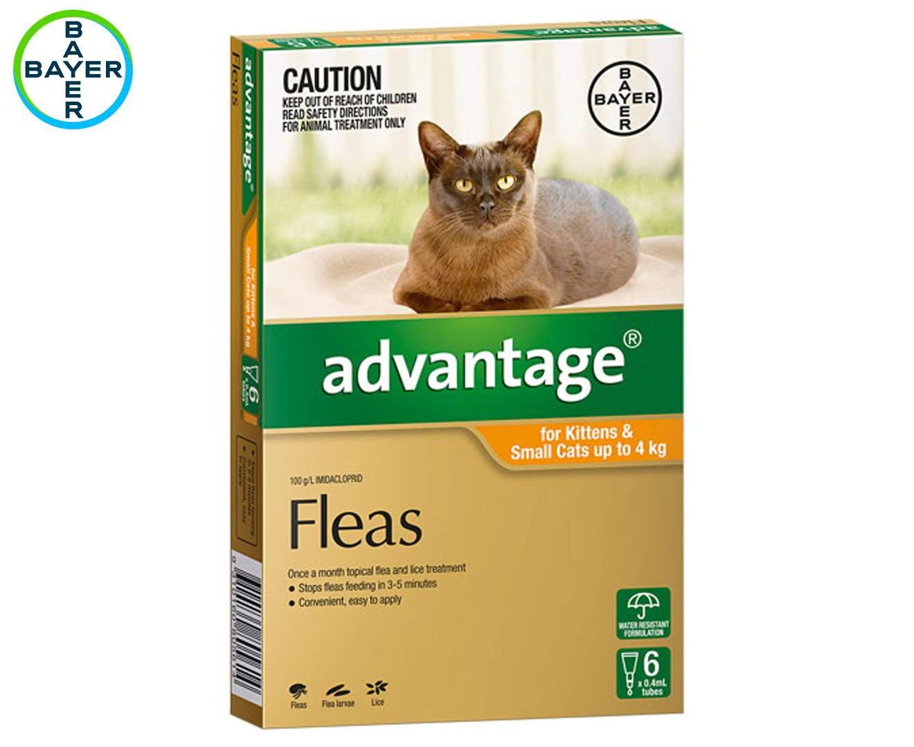 Advantage Flea Treatment For Cats 0