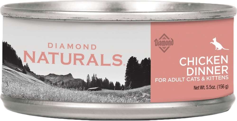 Diamond Naturals Chicken Dinner Adult &  Kitten Formula ...