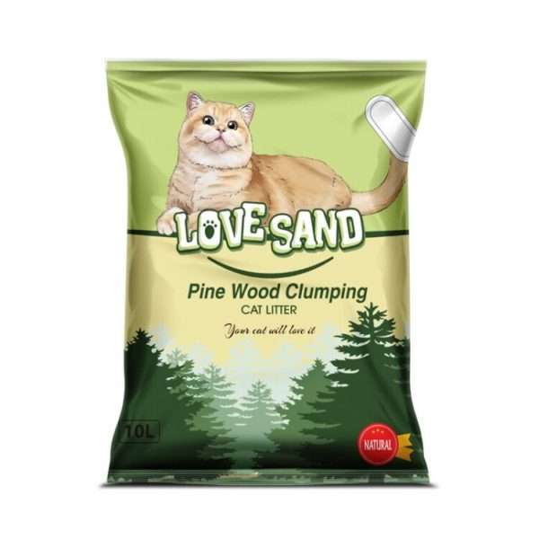 Emily Pets® Natural Wood Clumping Cat Litter