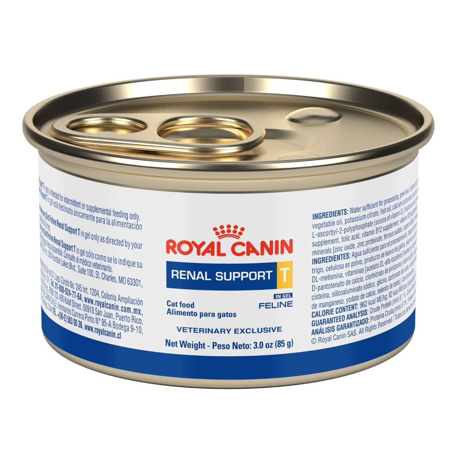 Royal Canin Veterinary Diet Feline Renal Support T Canned ...