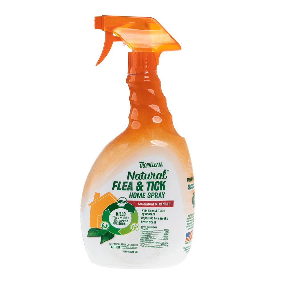 TropiClean Natural Flea and Tick Spray for Home ...