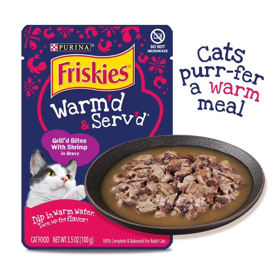 (24 Pack) Friskies Gravy Wet Cat Food, Warm