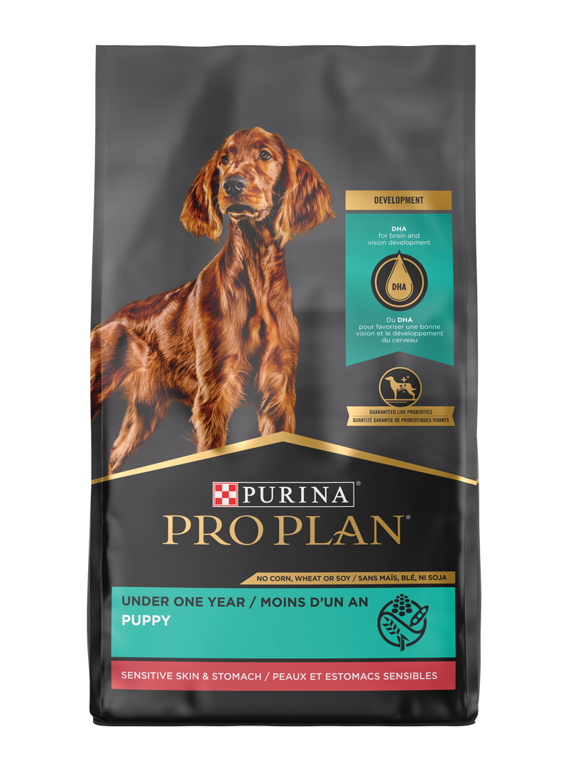 Pro Plan Focus Sensitive Skin &  Stomach Puppy Dry Dog Food ...