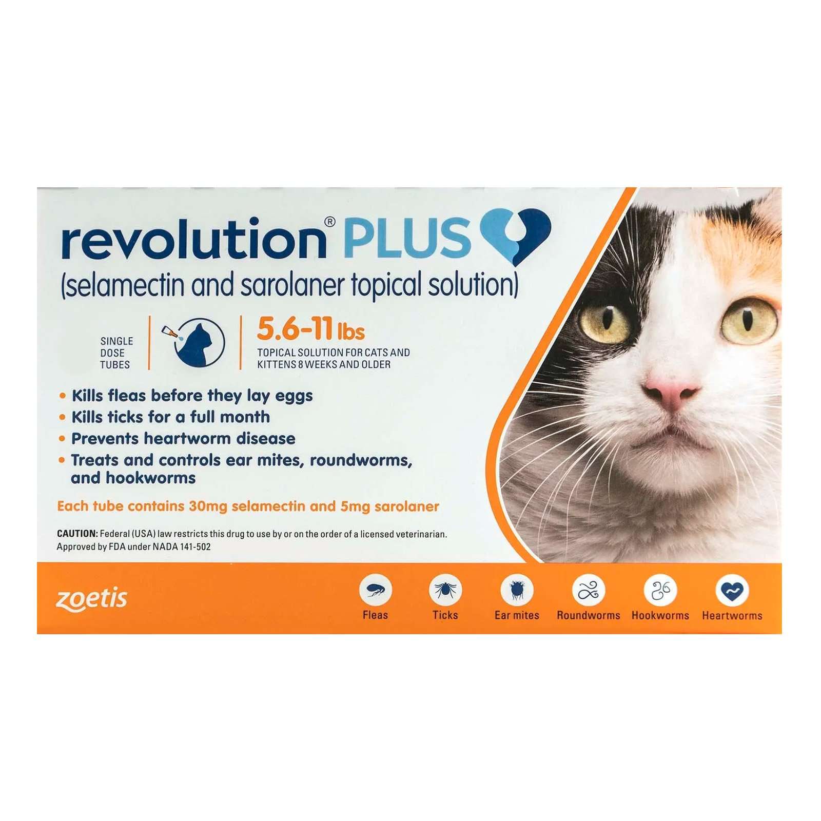 Revolution Plus for Medium Cats 5.5