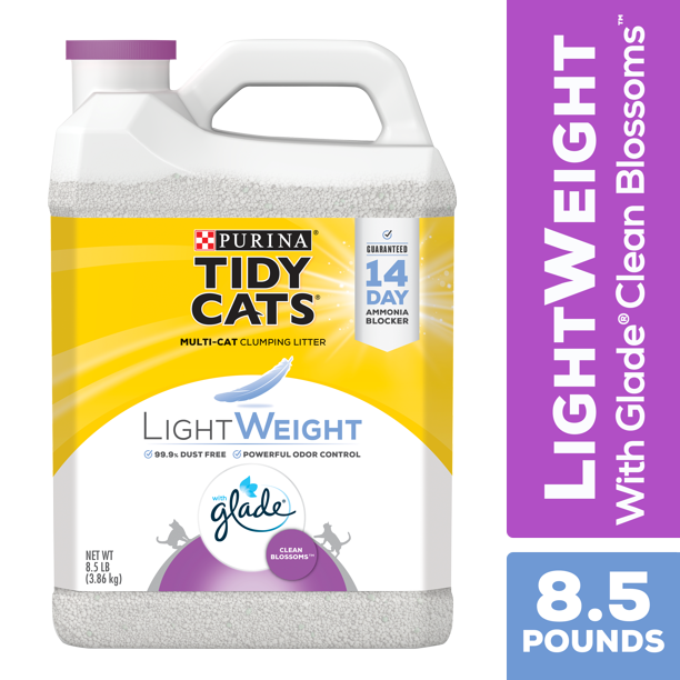 Purina Tidy Cats Light Weight, Low Dust, Clumping ...