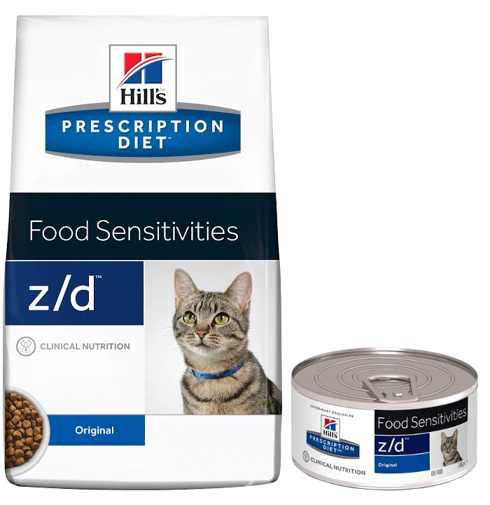 Hills Prescription Diet Feline Z/D Low Allergen