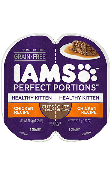 IAMS Perfect Portions HEALTHY KITTEN CUTS IN GRAVY