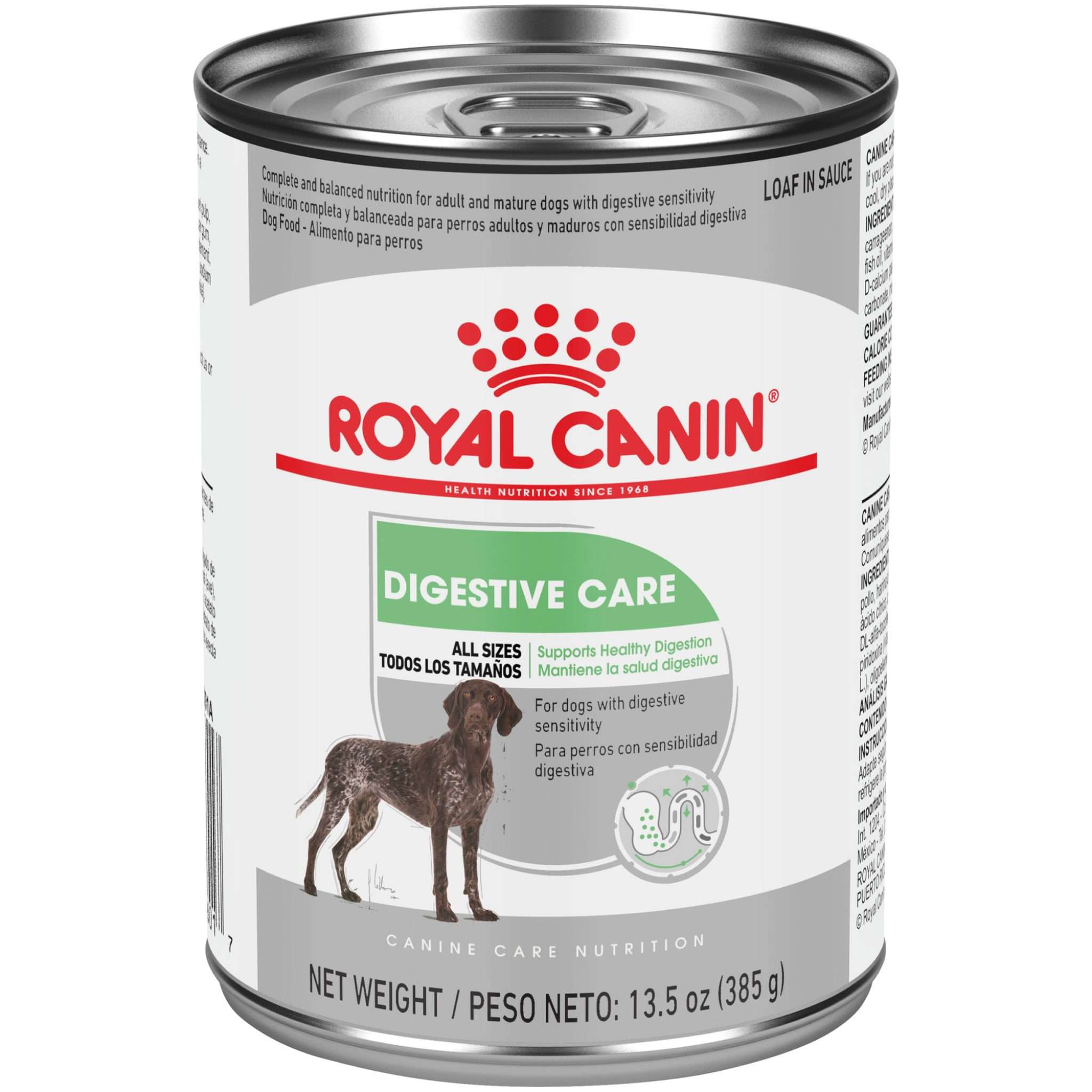 Royal Canin Digestive Care Loaf in Sauce Wet Dog Food, 13.5 oz., Case ...