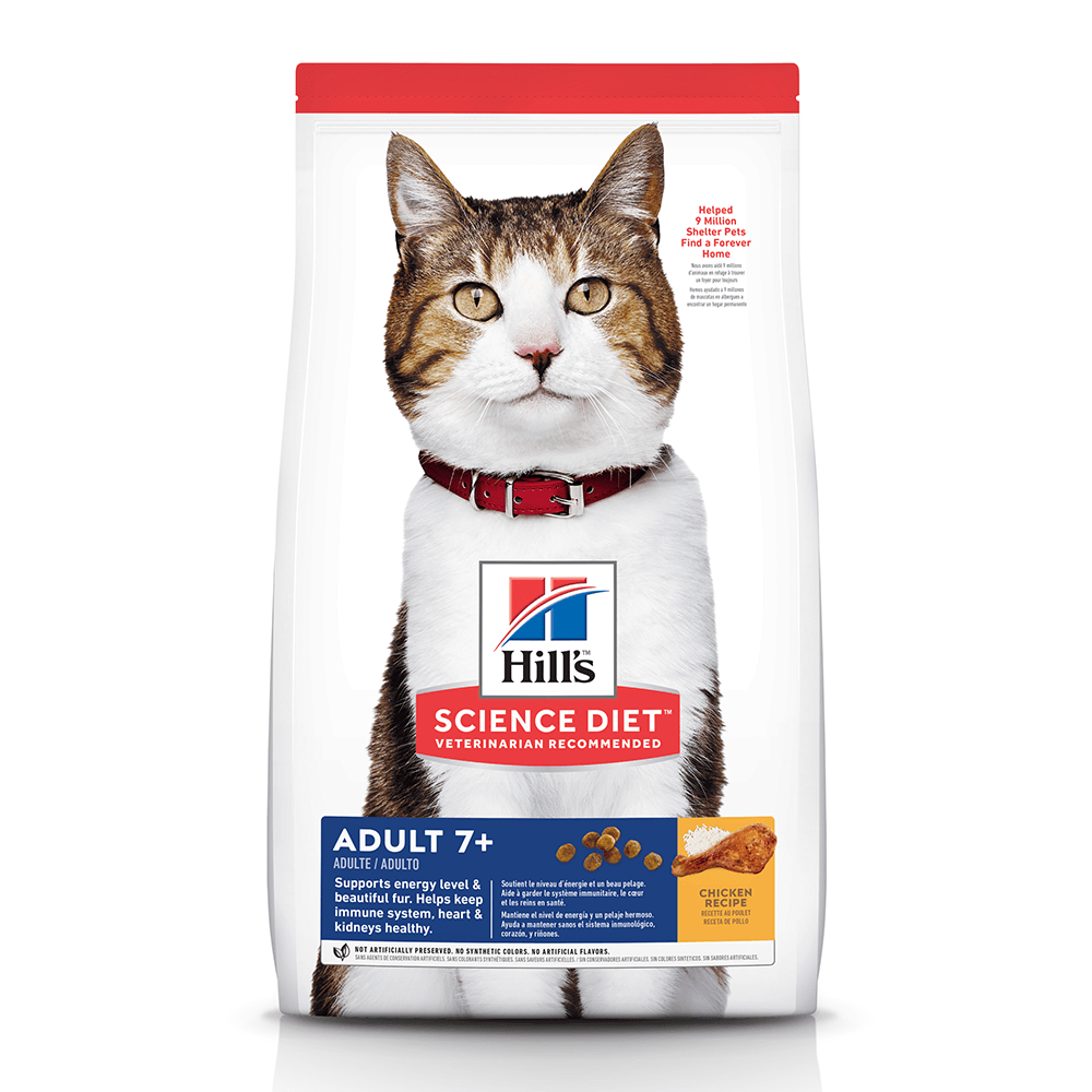 Buy Hills Science Diet Senior 7 Plus Dry Cat Food Online