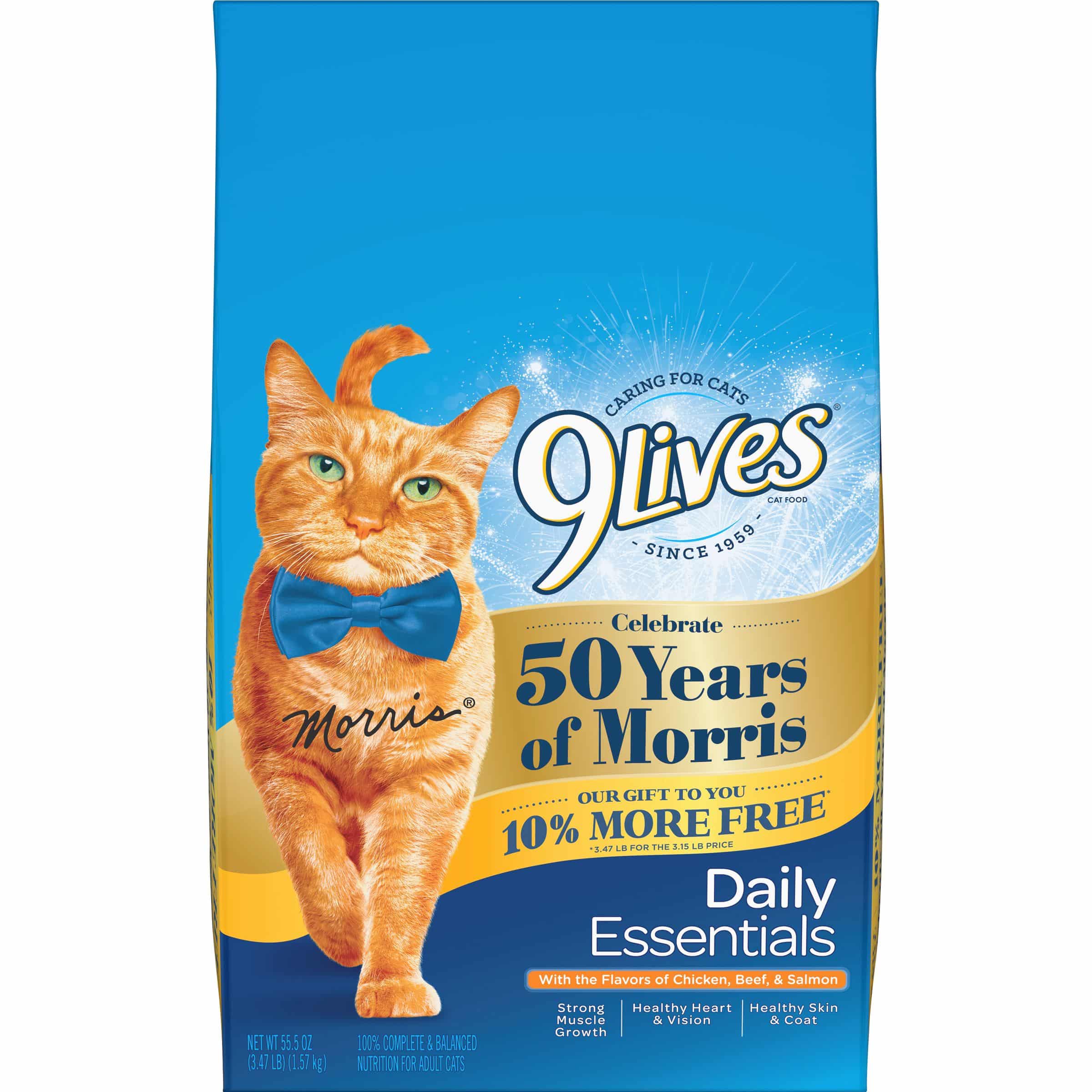 9Lives Daily Essentials Dry Cat Food, 3.47