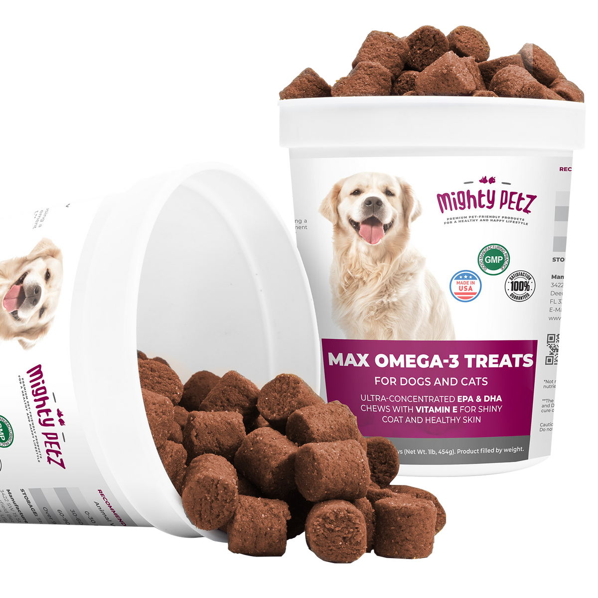 Best Omega 3 for Dogs: Shop Fish Oil Chews for Dogs â Mighty Petz