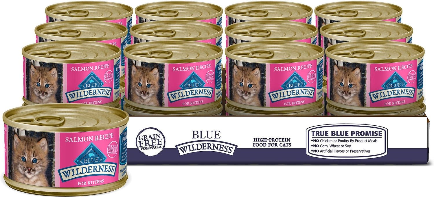 BLUE BUFFALO Wilderness Kitten Salmon Grain