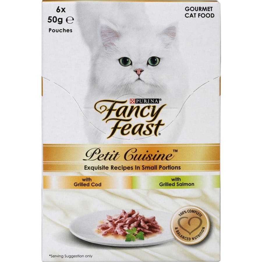 Buy fancy feast petite cuisine cat food pouch 300g online at countdown ...