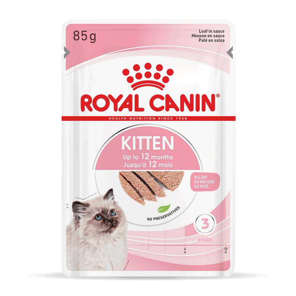 Buy Royal Canin Kitten Instinctive Loaf Wet Cat Food Pouches Online ...