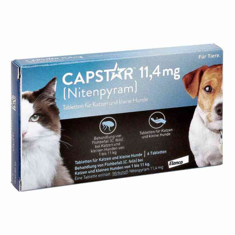 Capstar 11,4 mg für Katzen und kleine Hunde Tabletten 6 stk