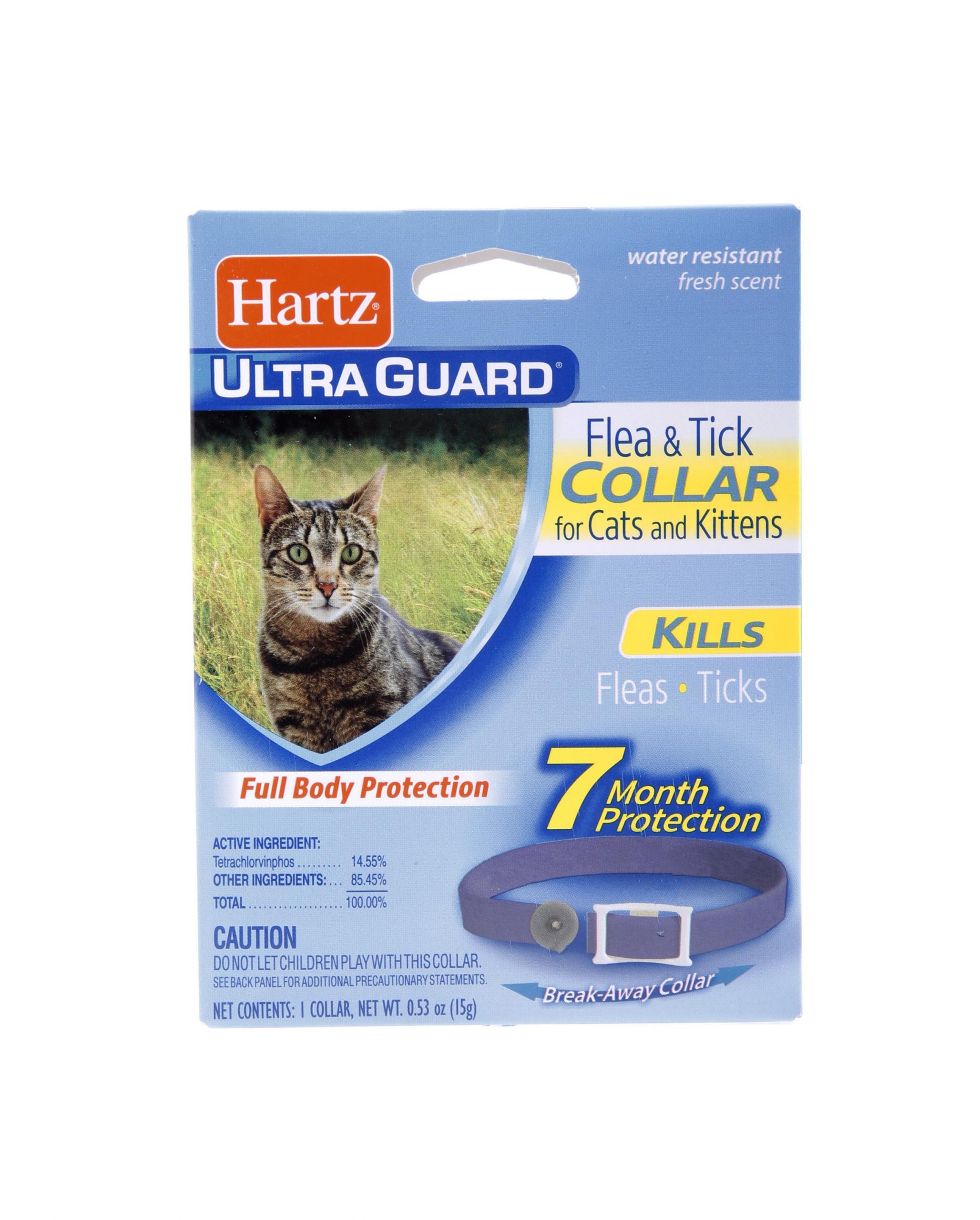 Hartz UltraGuard Flea &  Tick Collar for Cats and Kittens, 7 months ...