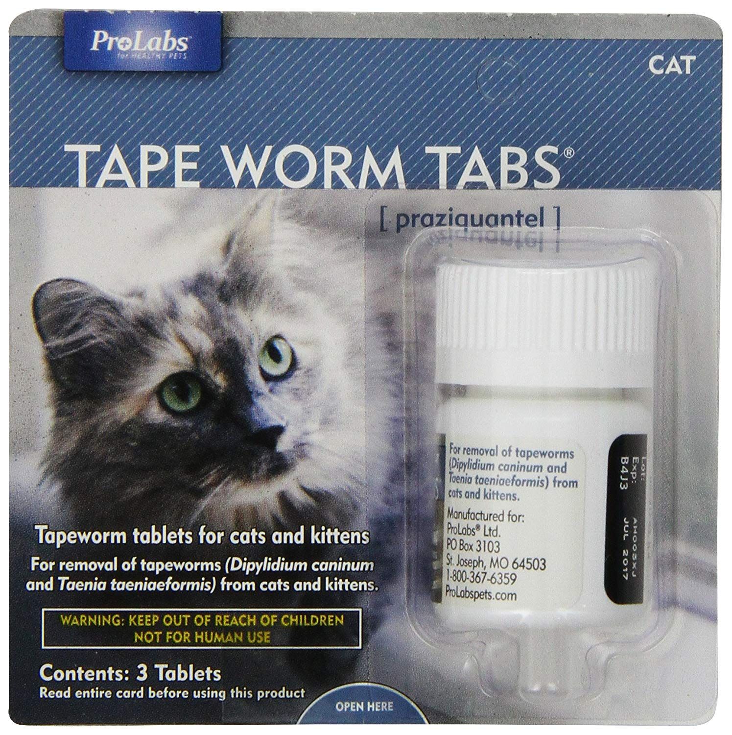 Liquid Tapeworm Dewormer For Cats