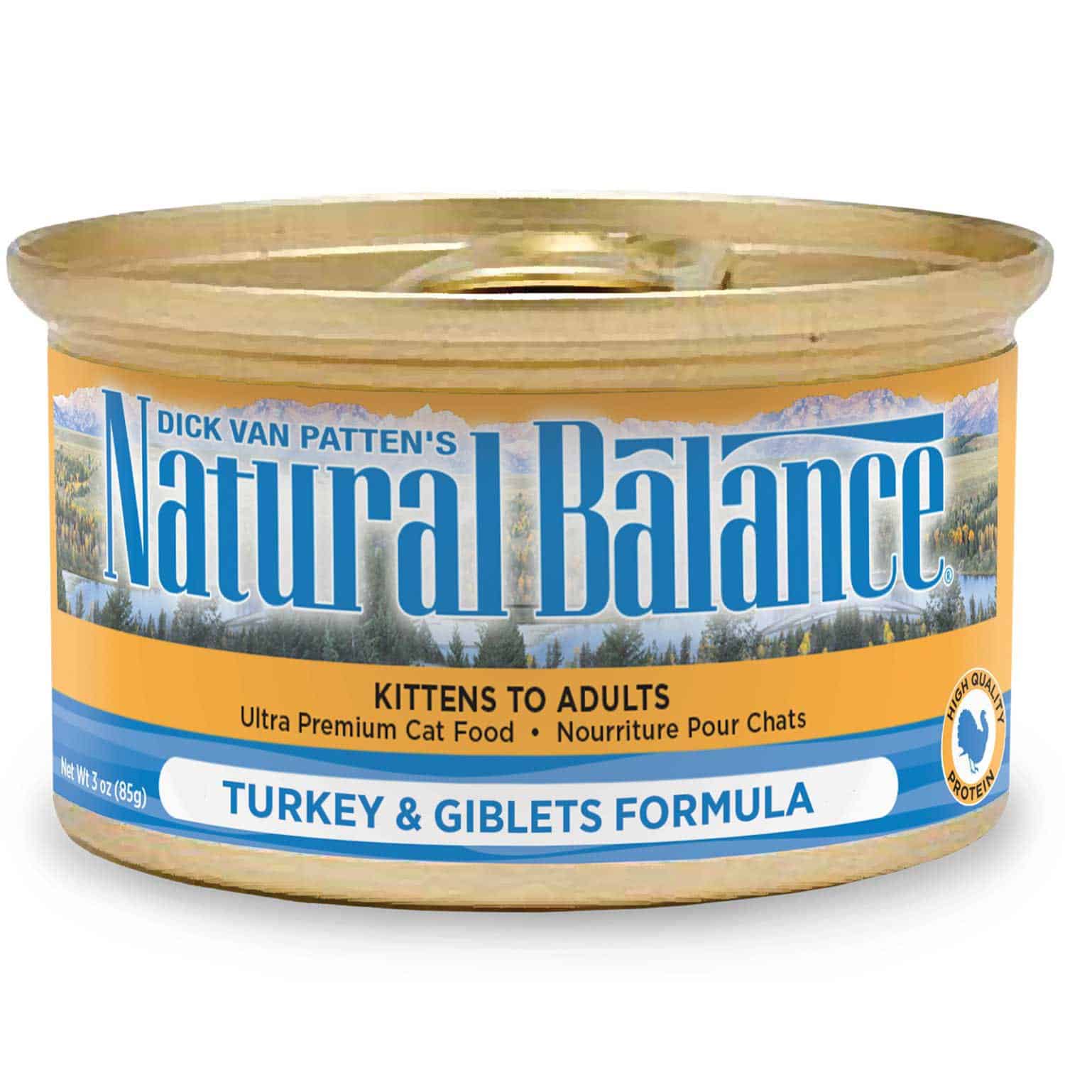 Natural Balance Ultra Premium Canned Cat Food Turkey &  Giblets Formula ...