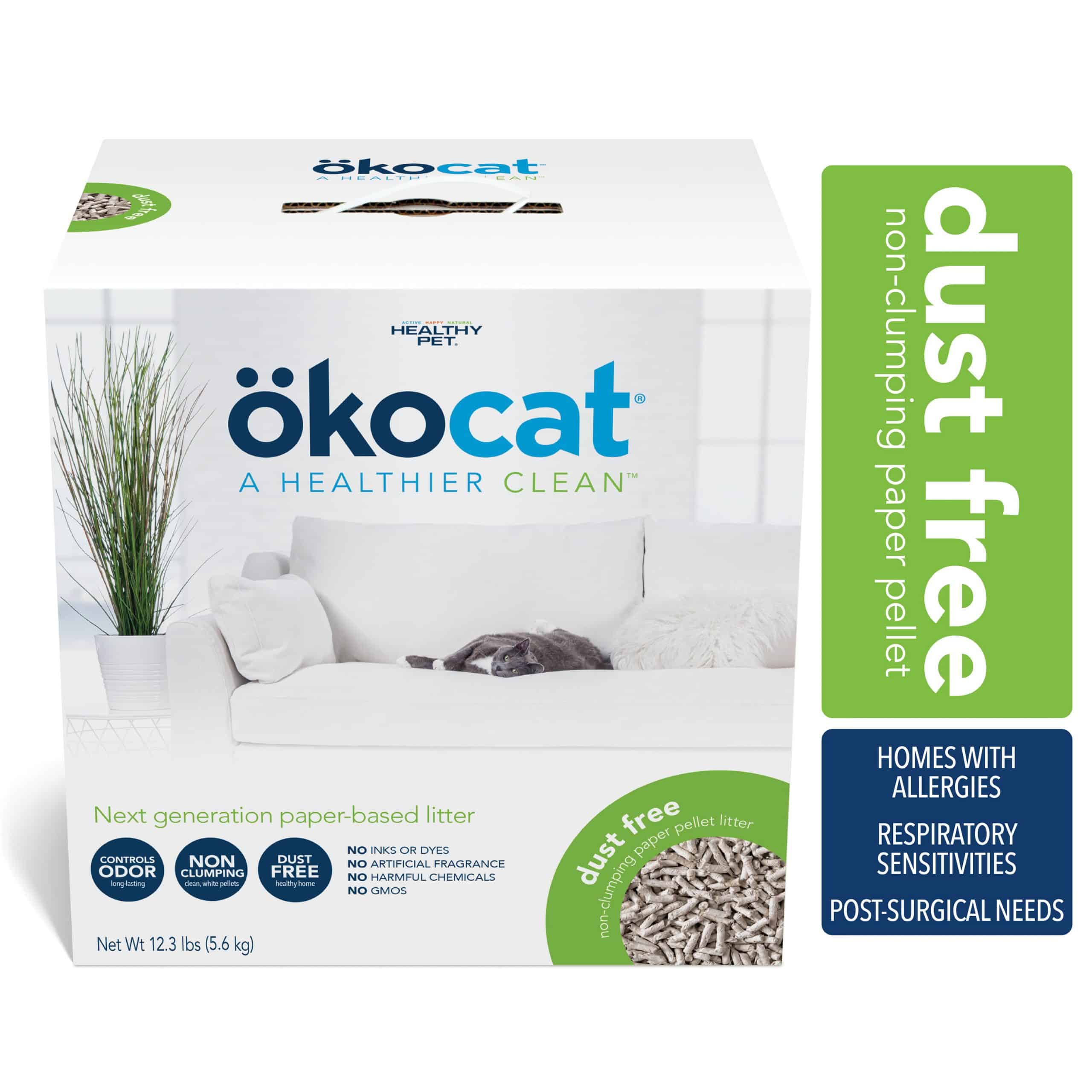 Okocat Premium Dust Free Cat Litter, Non