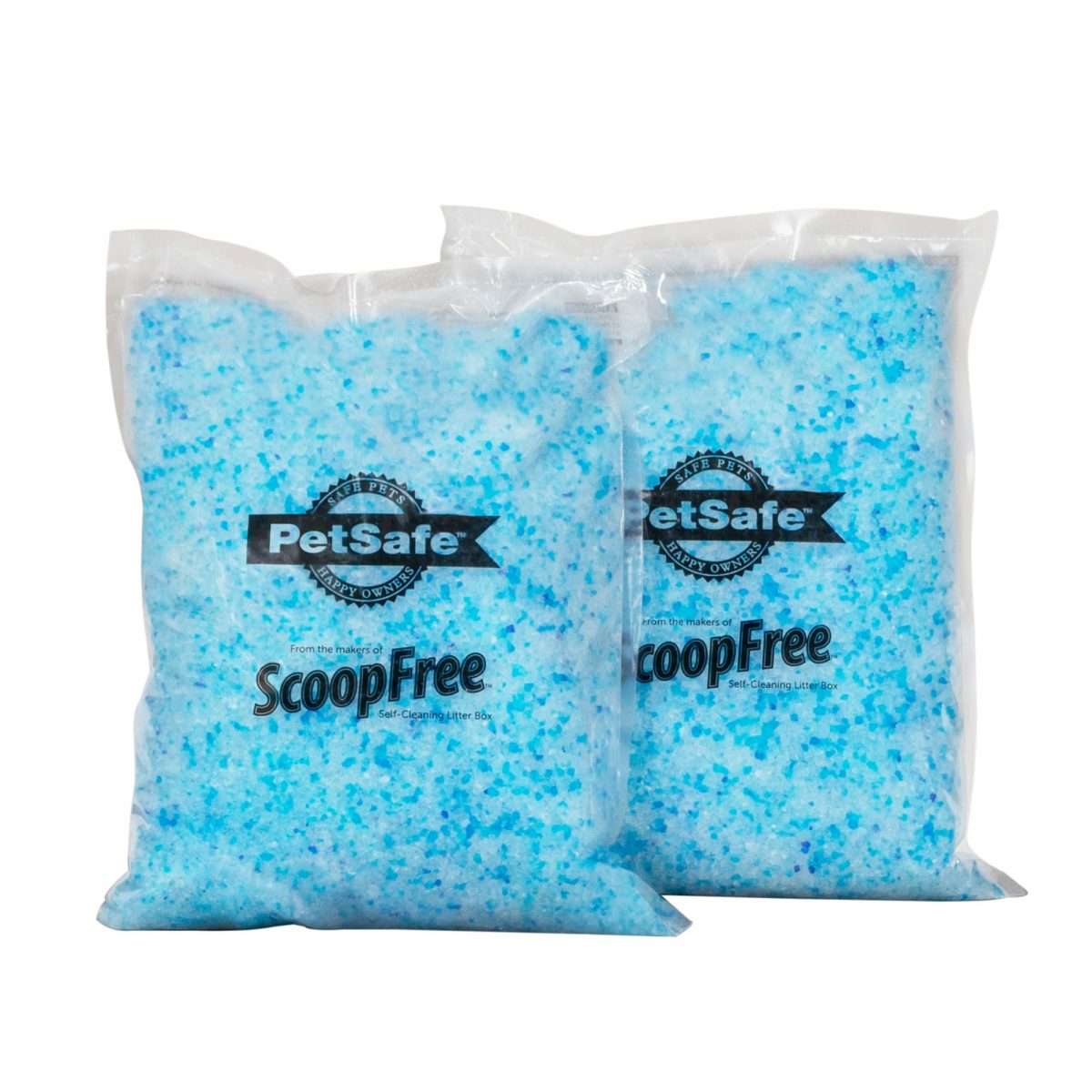 ScoopFree by PetSafe Premium Blue Crystal Litter Box for Cats, Medium ...
