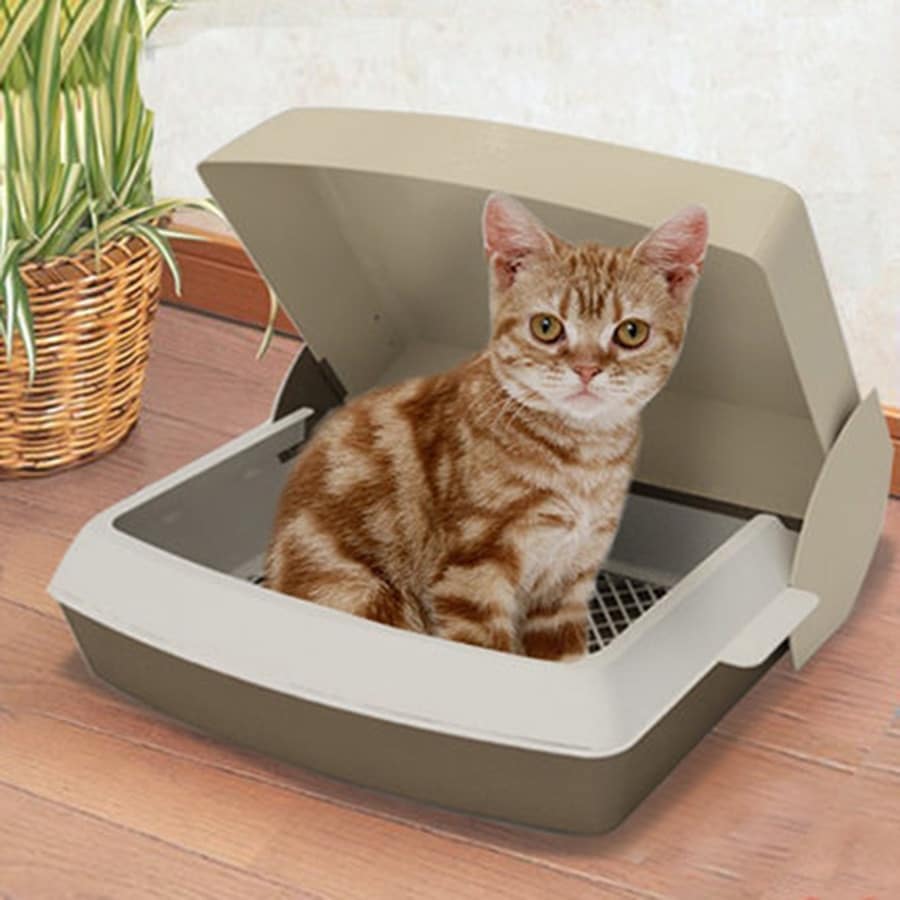 Plastic Bedpans Pet Toilet Cat Litter Box Indoor Puppy Toilet Training ...
