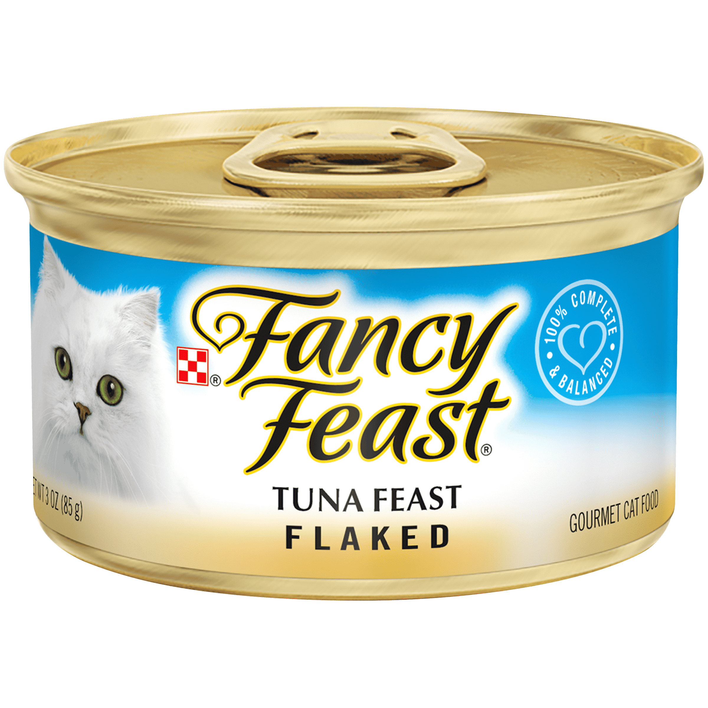 Purina Fancy Feast Wet Cat Food, Flaked Tuna Feast