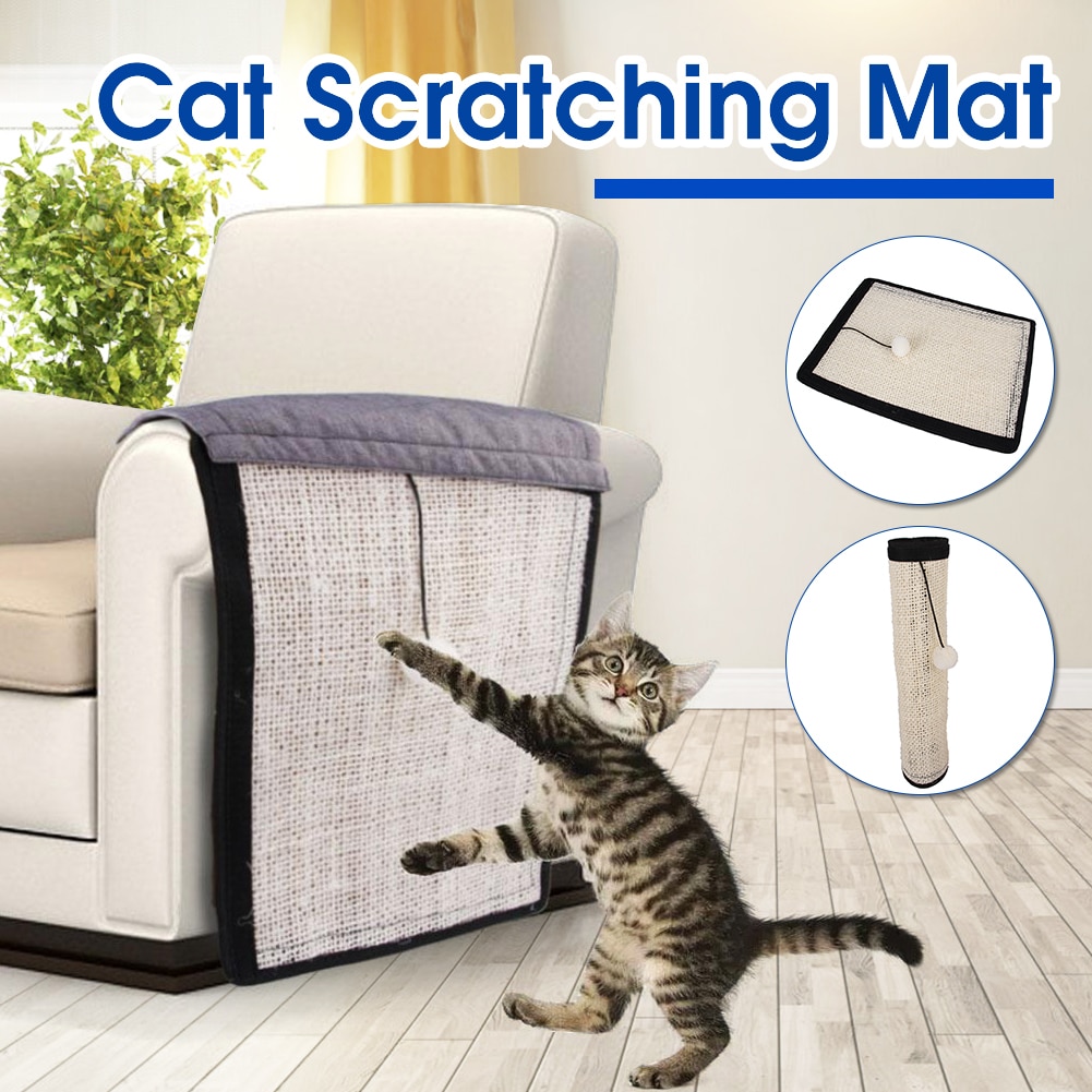 Sisal Cat Scratching Board Pad Durable Anti