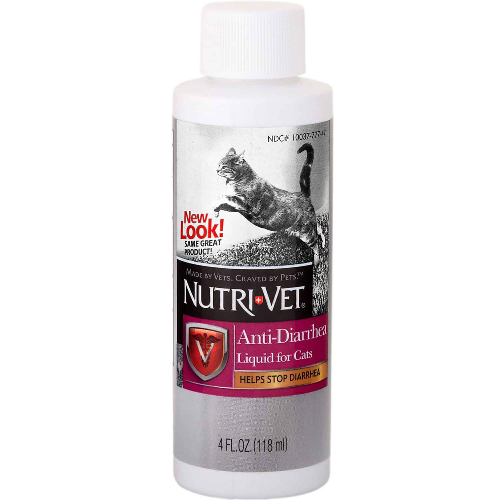 Cat Anti Diarrhea Made in USA Helps Stop Diarrhea 4 oz from Nutrivet ...